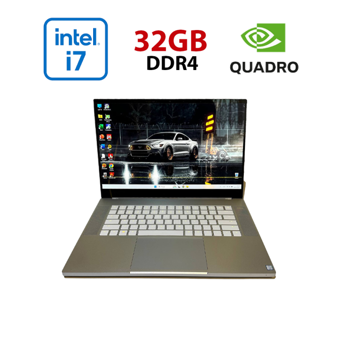 Мобільна робоча станція Razer Blade 15 Studio / 15,6" (3840x2160) IPS Touch / Intel Core i7-9750H (6 (12) ядер по 2,6 - 4,5 ГГц) / 32 ГБ DDR4 / 1000 ГБ SSD / nVidia Quadro RTX 5000 Max-Q, 16 ГБ GDDR6, 256-біт / WebCam б/в - зображення 1