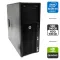 Робоча станція Б-клас HP Z420 Workstation Tower / Intel Xeon E5-2660 v2 (10 (20) ядер по 2.2 - 3.0 GHz) / 64 GB DDR3 / 240 GB SSD + 500 GB HDD / nVidia Quadro K2000, 2 GB GDDR5, 128-bit / DVD-ROM / HDMI б/в