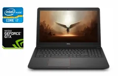 Ігровий ноутбук Б-класу Dell Inspiron 7559 / 15.6" (1920x1080) IPS / Intel Core i7-6700HQ (4 (8) ядра по 2.6 - 3.5 GHz) / 16 GB DDR3 / 128 GB SSD + 1000 GB HDD / nVidia GeForce GTX 960M, 4 GB GDDR5, 128-bit / WebCam / HDMI б/в