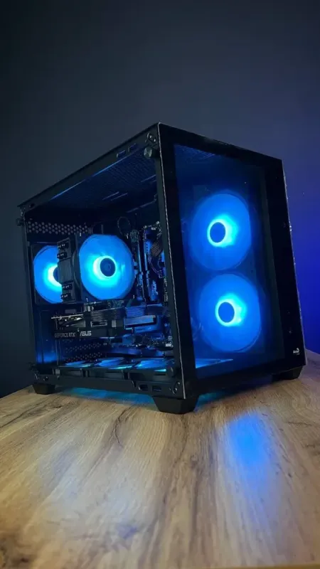 Збірка на замовлення: ігровий ПК AeroCool Dryft Mini Tower / AMD Ryzen 5 7500F (6 (12) ядер по 3,7 - 5,0 ГГц) / 32 ГБ DDR5 / 1000 ГБ SSD M.2 / nVidia GeForce RTX 5060, 8 ГБ GDDR7, 128-bit / 650 Вт - зображення 3