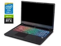 Ігровий ноутбук Clevo Lambda P960RF / 15.6" (1920x1080) IPS / Intel Core i7-9750H (6 (12) ядер по 2.6 - 4.5 GHz) / 16 GB DDR4 / 1000 GB SSD / nVidia GeForce RTX 2070 Max-Q, 8 GB GDDR6, 256-bit / WebCam б/в