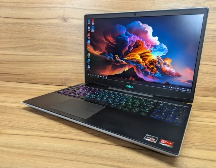 Ігровий ноутбук Dell G5 5505 / 15.6" (1920x1080) IPS / AMD Ryzen 7 4800H (8 (16) ядер по 2.9 - 4.2 GHz) / 16 GB DDR4 / 512 GB SSD / AMD Radeon RX 5600M, 6 GB GDDR6, 192-bit / WebCam / Windows 10 б/в - зображення 5