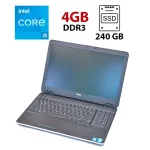 Ноутбук Б-клас Dell Latitude E6540 / 15.6" (1366x768) TN / Intel Core i5-4310M (2 (4) ядра по 2.7 - 3.4 GHz) / 4 GB DDR3 / 240 GB SSD / AMD Radeon HD 8790M, 2GB DDR5, 128-bit / WebCam б/в