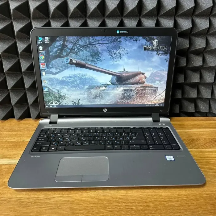 Ноутбук Б-клас HP ProBook 450 G3 / 15.6" (1920x1080) TN / Intel Core i5-6200U (2 (4) ядра по 2.3 - 2.8 GHz) / 8 GB DDR3 / 128 GB SSD / AMD Radeon R7 M340, 4 GB GDDR3, 64-bit / WebCam б/в - зображення 2
