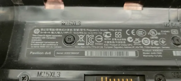 Ноутбук Б-класс HP Pavilion dv6t-7000 / 15.6" TN / Intel Core i5-3230M (2 (4) ядра по 2.6-3.2 GHz) / 8GB DDR3 / 120GB SSD / GeForce GT 630M, 1 GB DDR3, 128-bit / WebCam / DVD-ROM / АКБ не тримає б/в - зображення 10