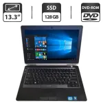 Ноутбук Dell Latitude E6330 / 13.3" (1366x768) TN / Intel Core i5-3320M (2 (4) ядра по 2.6 - 3.3 GHz) / 8 GB DDR3 / 128 GB SSD / Intel HD Graphics 4000 / DVD-ROM б/в