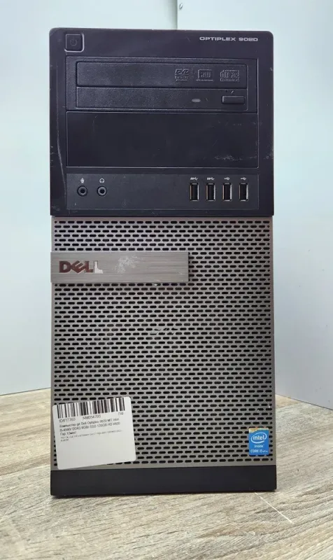 Комп'ютер Dell OptiPlex 9020 Tower / Intel Core i5-4590 (4 ядра по 3.3 - 3.7 GHz) / 8 GB DDR3 / 120 GB SSD / Intel HD Graphics 4600 / DVD-ROM б/в - зображення 2