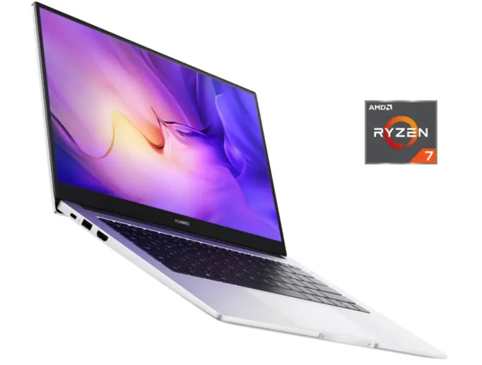 Ультрабук Huawei MateBook D 14 / 14" (1920x1080) IPS / AMD Ryzen 7 3700U (4 (8) ядра по 2.3 - 4.0 GHz) / 8 GB DDR4 / 512 GB SSD M.2 / AMD Radeon RX Vega 10 Graphics / Win 11 Home б/в - зображення 1