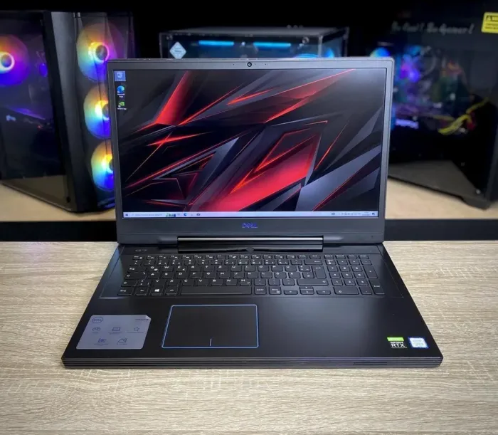 Ігровий ноутбук Dell Inspiron G7 7790 / 17.3" (1920x1080) IPS / Intel Core i5-9300H (4 (8) ядра по 2.4 - 4.1 GHz) / 32 GB DDR4 / 120 GB SSD + 1000 GB HDD / nVidia GeForce RTX 2060, 6 GB GDDR6, 192-bit / WebCam б/в - зображення 2
