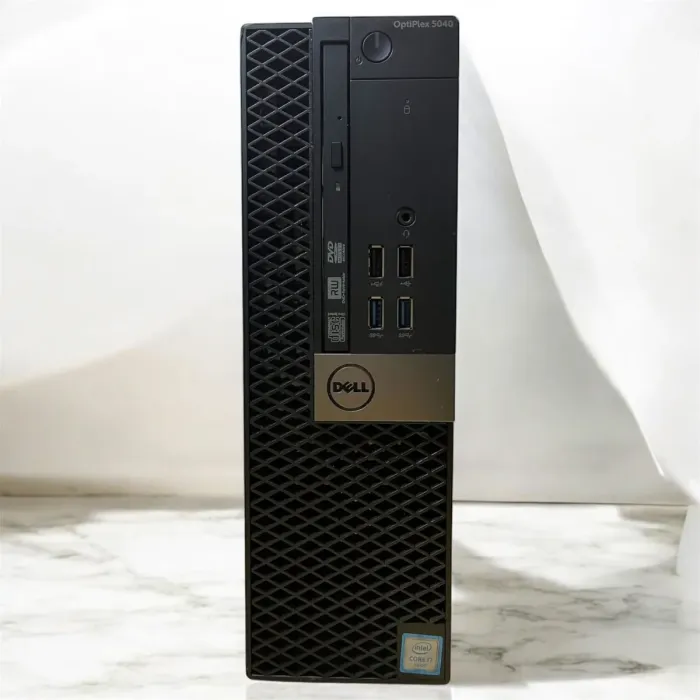 Комп'ютер Dell OptiPlex 5040 SFF / Intel Core i7-6700 (4 (8) ядра по 3.4 - 4.0 GHz) / 16 GB DDR3 / 256 GB SSD / Intel HD Graphics 530 / DVD-RW б/в - зображення 2