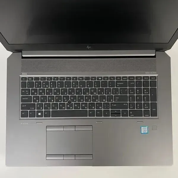 Мобільна робоча станція HP zBook 17 G6 / 17.3" (1920x1080) IPS / Intel Core i7-9850H (6 (12) ядер по 2.6 - 4.6 GHz) / 16 GB DDR4 / 512 GB SSD / nVidia Quadro RTX 3000, 6 GB GDDR6, 192-bit / WebCam / TouchID б/в - зображення 3