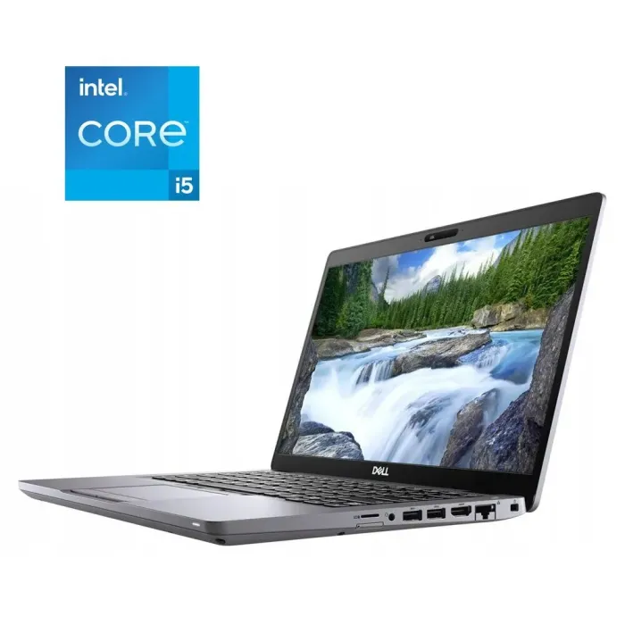 Ноутбук Dell Latitude 5510 / 15.6" (1920x1080) IPS / Intel Core i5-10210U (4 (8) ядра по 1.6 - 4.2 GHz) / 8 GB DDR4 / 256 GB SSD / Intel UHD Graphics / WebCam / 4Gм б/в - зображення 1