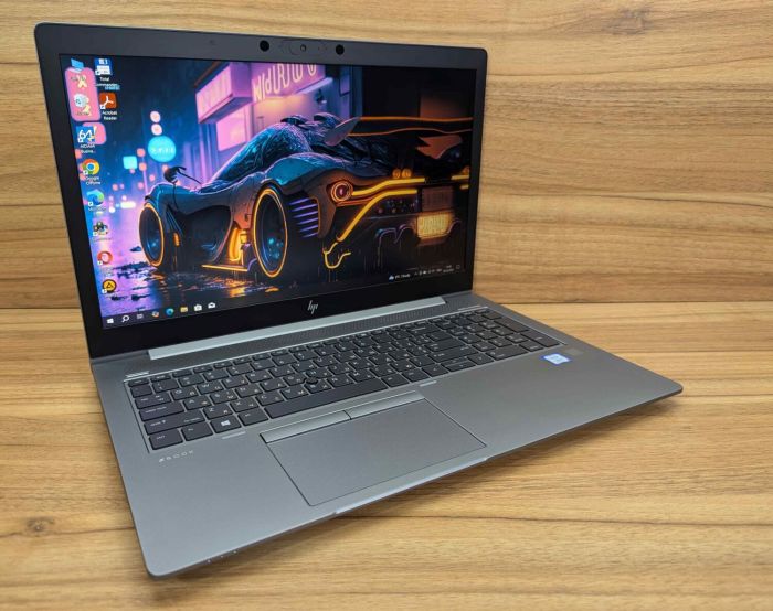 Мобільна робоча станція HP Zbook 15U G5 / 15,6" (1920x1080) IPS / Intel Core i7-8550U (4 (8) ядра по 1.8 - 4.0 GHz) / 16 GB DDR4 / 512 GB SSD / AMD Radeon Pro WX 3100, 2 GB GDDR5, 128-bit / TouchID / WebCam / Windows 10 б/в - изображение 4