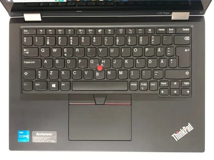 Ультрабук-трансформер Б-клас Lenovo Thinkpad L13 Yoga Gen 2 / 13.3" (1920x1200) IPS Touch / Intel Core i3-1115G4 (2 (4) ядра по 3.0 - 4.1 GHz) / 8 GB DDR4 / 256 GB SSD / Intel UHD Graphics / WebCam / Win 10 Pro б/в - зображення 8