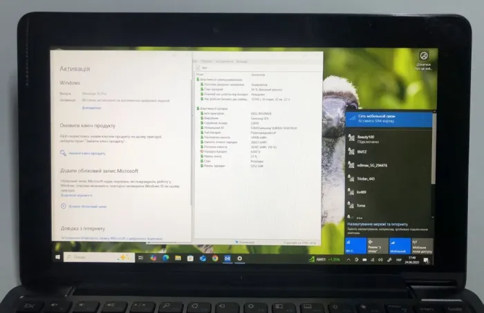 Нетбук-трансформер Б-клас Dell Latitude 5175 2-in-1 / 12.5" (1920x1080) IPS Touch / Intel Core M5-6Y57 (2 (4) ядра по 1.1 - 2.8 GHz) / 8 GB DDR3 / 256 GB SSD / Intel HD Graphics 515 / WebCam б/в - зображення 10