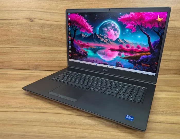 Мобільна робоча станція Dell Precision 7760 / 17,3" (1920x1080) IPS / Intel Core i7-11850H (8 (16) ядер по 2,5 - 4,8 ГГц) / 64 ГБ DDR4 / 1000 ГБ SSD / nVidia RTX A5000, 16 ГБ GDDR6, 256-біт / WebCam / Windows 11 б/в - зображення 5
