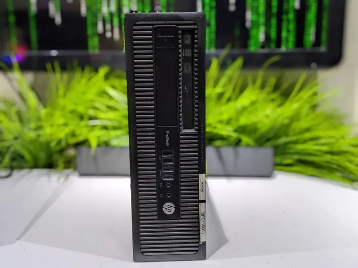 Комп'ютер HP ProDesk 600 G1 SFF / Intel Core i5-4430 (4 ядра по 3.0 - 3.2 GHz) / 8 GB DDR3 / 512 GB SSD / Intel HD Graphics 4600 / DVD-RW б/в - зображення 2