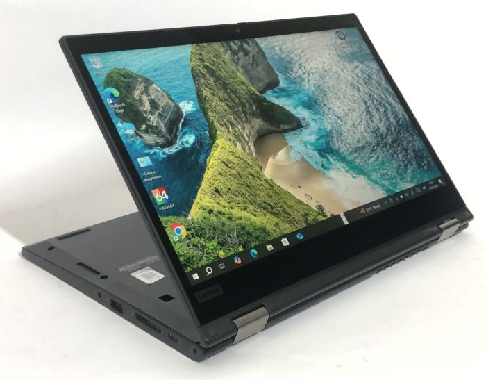 Ультрабук-трансформер Б-клас Lenovo Thinkpad L13 Yoga Gen 2 / 13.3" (1920x1200) IPS Touch / Intel Core i3-1115G4 (2 (4) ядра по 3.0 - 4.1 GHz) / 8 GB DDR4 / 256 GB SSD / Intel UHD Graphics / WebCam / Win 10 Pro б/в - зображення 10