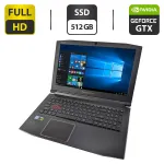 Ігровий ноутбук Acer Predator Helios 300 G3 / 15.6" (1920x1080) IPS / Intel Core i7-7700HQ (4 (8) ядра по 2.8 - 3.8 GHz) / 16 GB DDR4 / 512 GB SSD / nVidia GeForce GTX 1060, 3 GB GDDR5, 192-bit / WebCam б/в