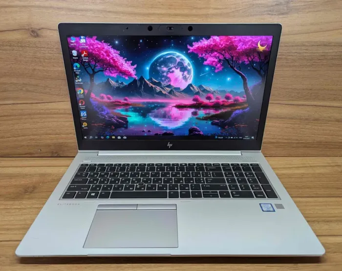 Ультрабук HP EliteBook 850 G5 / 15.6" (1920x1080) IPS / Intel Core i7-7600U (2 (4) ядра по 2.8 - 3.9 GHz) / 16 GB DDR4 / 512 GB SSD / Intel HD Graphics 620 / WebCam / Fingerprint / Windows 10 б/в - зображення 2