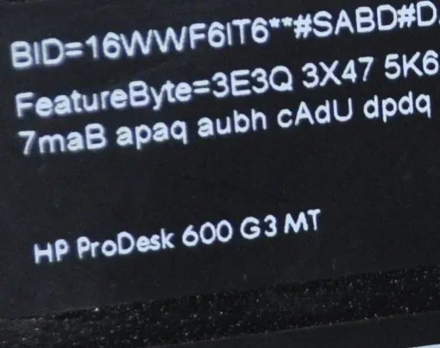 Комп'ютер HP ProDesk 600 G3 Tower / Intel Core i5-7500 (4 ядра по 3.4 - 3.8 GHz) / 8 GB DDR4 / 120 GB SSD / Intel HD Graphics 630 / Windows 11 Pro б/в - зображення 6