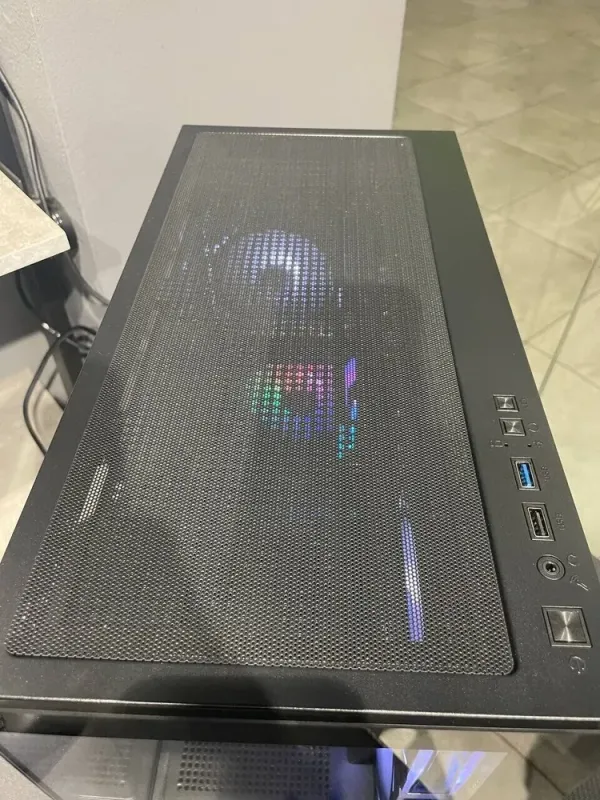 Ігровий ПК 1stPlayer Mi5 A-BK-2F7R-1F7 Black Tower / AMD Ryzen 5 8400F (6 (12) ядер по 4.2 - 4.7 GHz) / 16 GB DDR5 / 1000 GB SSD M.2 / nVidia GeForce RTX 5060, 8 GB GDDR7, 128-bit / 500W б/в - зображення 5