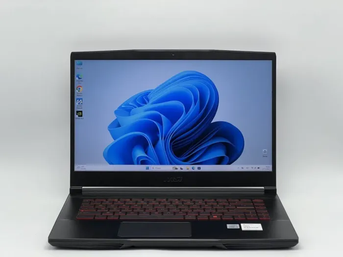 Ігровий ноутбук Б-класу MSI GF63 Thin 11SC MS-16R6 / 15.6" (1920x1080) IPS / Intel Core i5-11400H (6 (12) ядер по 2,7 - 4,5 ГГц) / 16 ГБ DDR4 / 960 ГБ SSD / nVidia GeForce GTX 1650 Max-Q, 4 ГБ GDDR6, 128-біт / WebCam б/в - зображення 2