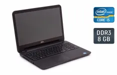 Ноутбук Б-клас Dell Inspiron 15-3521 / 15.6" (1366x768) TN / Intel Core i5-3337U (2 (4) ядра по 1.8 - 2.7 GHz) / 8 GB DDR3 / 256 GB SSD / Intel HD Graphics 4000 / WebCam / Windows 10 б/в