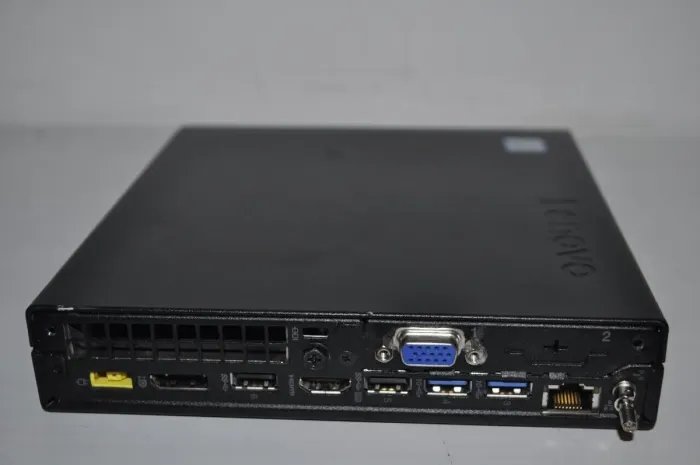 Неттоп Lenovo ThinkCentre M720q Tiny USFF / Intel Core i5-8400T (6 ядер по 1.7 - 3.3 GHz) / 32 GB DDR4 / 1000 GB SSD / Intel UHD Graphics 630 / Wi-Fi / Windows 11 Pro б/в - зображення 11