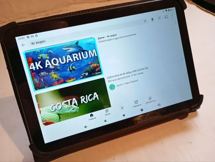 Планшет XGODY N01 / 10.1" (1280x800) IPS Touch / MediaTek MT8175B (4 ядра по 2.0 GHz) / 4 GB DDR3 / 64 GB eMMC / Mali G52 / WebCam / Android 11 б/в - зображення 8