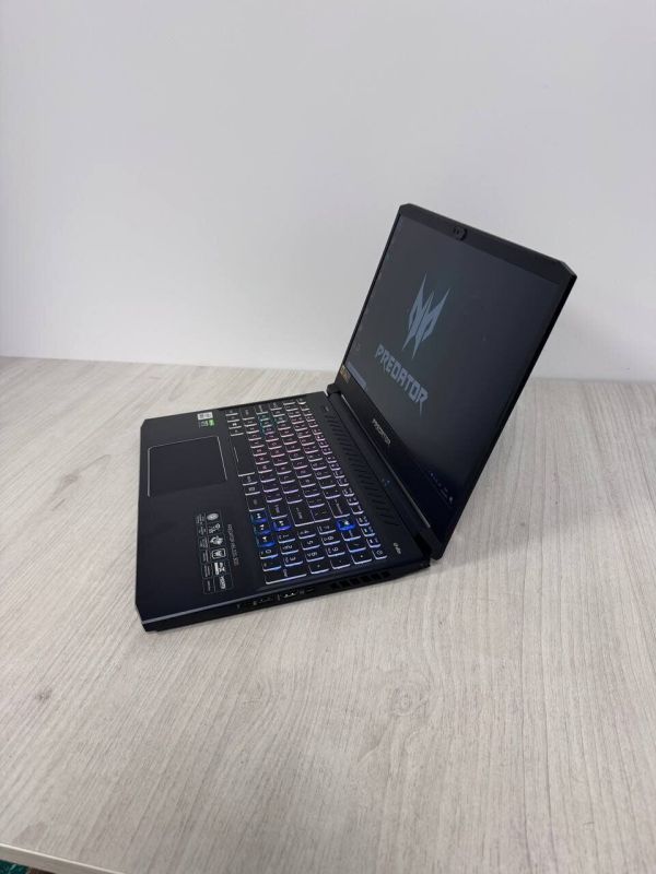 Ігровий ноутбук Acer Predator Helios 300 PH315-53 / 15,6" (1920x1080) IPS / Intel Core i7-10750H (6 (12) ядер по 2,6 - 4,8 ГГц) / 16 ГБ DDR4 / 512 ГБ SSD NVMe / nVidia GeForce RTX 3070, 8 ГБ GDDR6, 256-біт / Веб-камера б/в - зображення 5