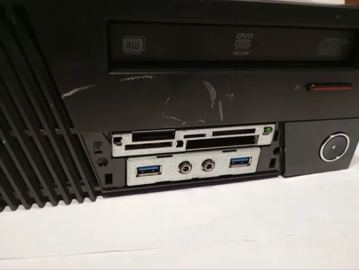 ПК Б-клас Lenovo ThinkCentre M83 SFF / Intel Core i3-4130 (2 (4) ядра по 3.4 GHz) / 8 GB DDR3 / 500 GB HDD / Intel HD Graphics 4400 / DVD-RW + USB-флешка 64 GB б/в - зображення 6