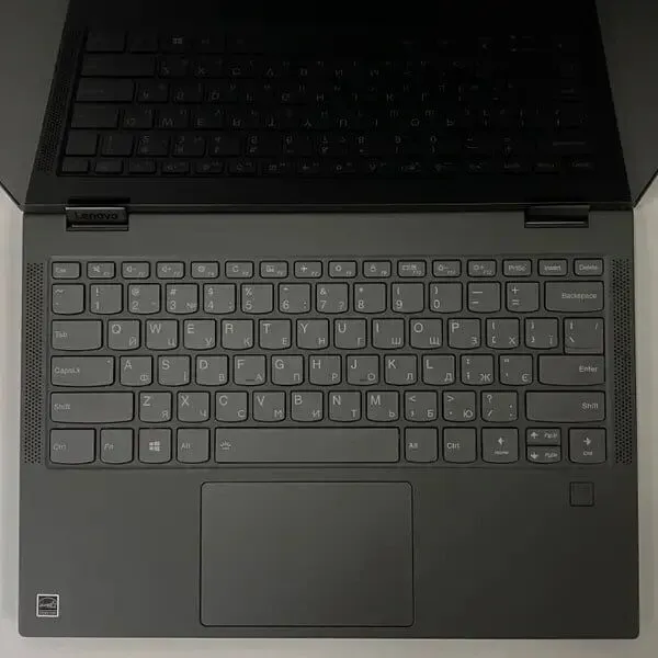 Ноутбук-трансформер Б-клас Lenovo Yoga C630 / 13.3" (1920x1080) IPS Touch / Qualcomm Snapdragon 850 (8 ядер по 2.75 - 2.96 GHz) / 8 GB DDR4 / 128 GB SSD / Qualcomm Adreno 630 / WebCam / TouchID б/в - зображення 4