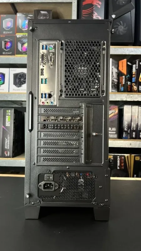 Збірка під замовлення: ігровий ПК MSI MAG Forge 100M Black Tower / AMD Ryzen 5 5600 (6 (12) ядер по 3.5 - 4.4 GHz) / 16 GB DDR4 / 1000 GB SSD M.2 / AMD Radeon RX 6700 XT, 12 GB GDDR6, 192-bit / 650W б/в - зображення 6