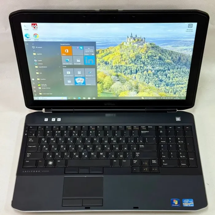 Ноутбук Б-клас Dell Latitude E5530 / 15.6" (1920x1080) TN / Intel Core i5-3320M (2 (4) ядра по 2.6 - 3.3 GHz) / 8 GB DDR3 / 128 GB SSD / Intel HD Graphics 4000 / WebCam / Windows 10 Pro б/в - зображення 3