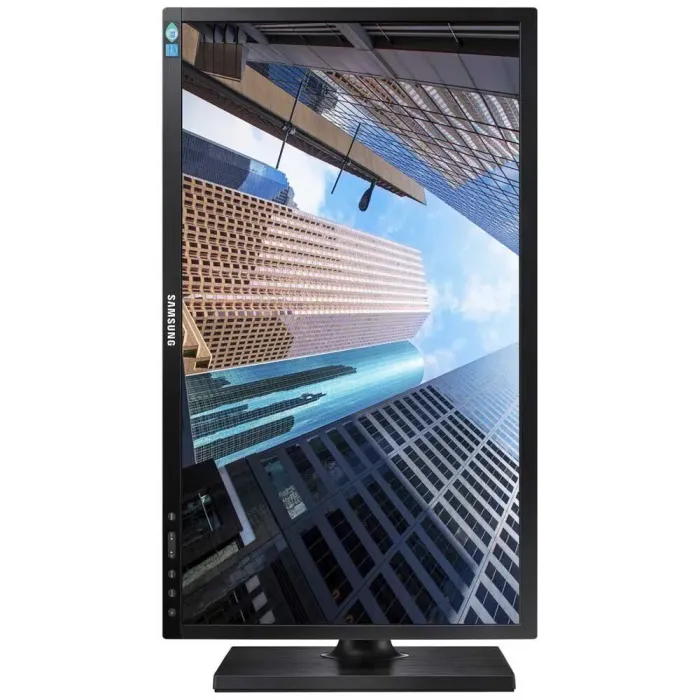 Монітор Samsung S24E650 / 24" (1920x1080) IPS / 1x HDMI, 1x DisplayPort, 1x VGA, 2x USB 2.0, 2x Audio / 2x 1W / Pivot б/в - зображення 2
