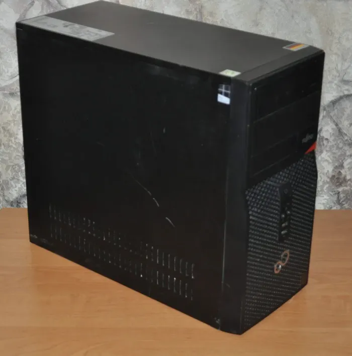 Комп'ютер Fujitsu Esprimo P420 E85 Tower / Intel Core i5-4460S (4 ядра по 2.9 - 3.4 GHz) / 8 GB DDR3 / 120 GB SSD + 500 GB HDD / nVidia GeForce GT 720, 2 GB GDDR3, 64-bit / DVD-ROM б/в - зображення 3