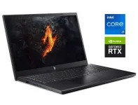 Ігровий ноутбук Acer Nitro V15 ANV15-51 / 15.6" (1920x1080) IPS / Intel Core i7-13620H (10 (16) ядер по 2.4 - 4.9 GHz) / 16 GB DDR5 / 512 GB SSD NVMe / nVidia GeForce RTX 4060, 8 GB GDDR6, 128-bit / WebCam б/в