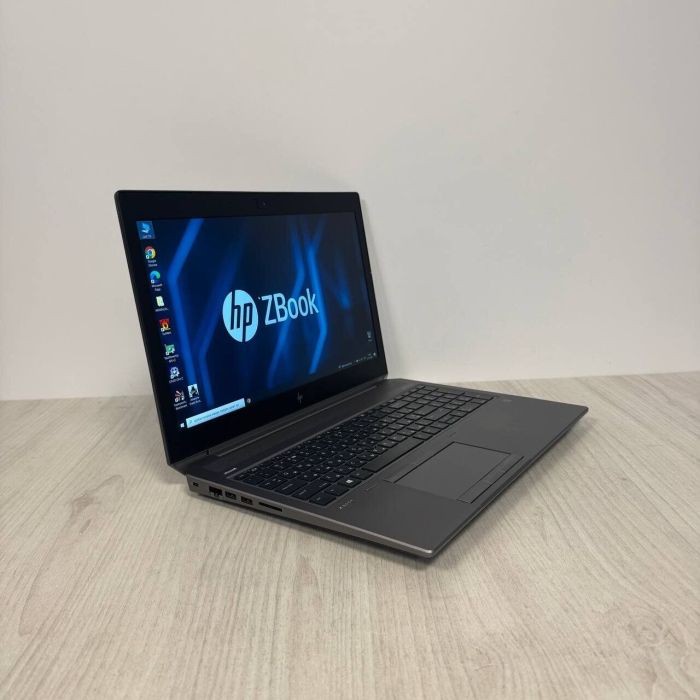 Мобільна робоча станція HP Zbook 15 G5 / 15,6" (1920x1080) IPS / Intel Core i9-8950H (6 (12) ядра по 2,9 - 4,8 ГГц) / 32 ГБ DDR4 / 480 ГБ SSD / nVidia Quadro P2000, 4 ГБ GDDR5, 128-біт / WebCam б/в - изображение 4