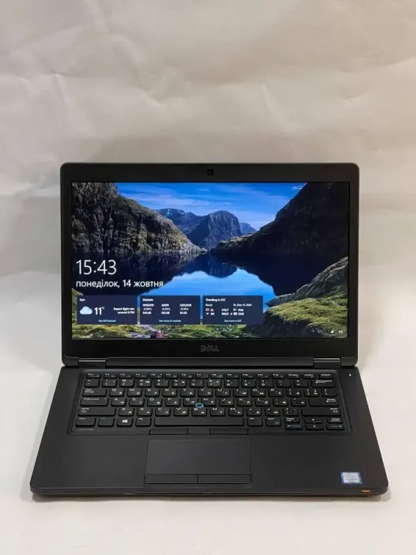 Ультрабук Dell Latitude 5480 / 14" (1366x768) TN / Intel Core i5-7200U (2 (4) ядра по 2.5 - 3.1 GHz) / 8 GB DDR4 / 128 GB SSD / Intel HD Graphic 620 / WebCam / Windows 10 Pro б/в - зображення 2