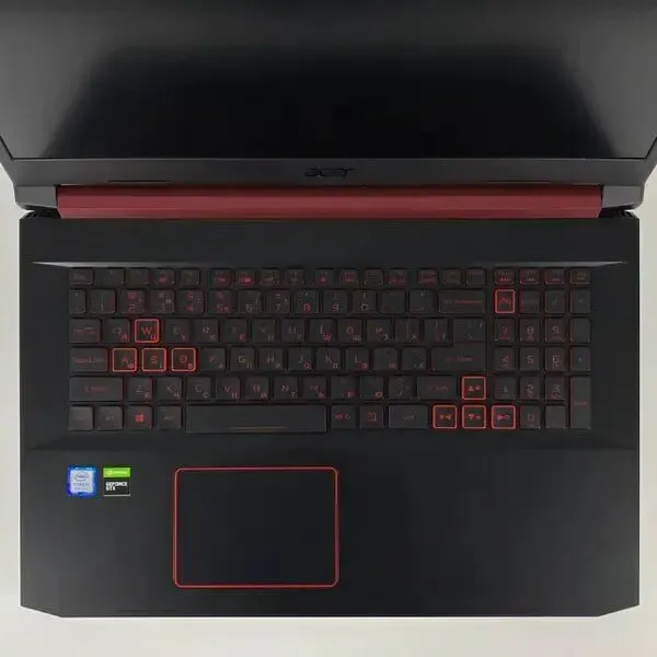 Ігровий ноутбук Acer Nitro 5 AN517-51 / 17.3" (1920x1080) IPS / Intel Core i5-9300H (4 (8) ядра по 2.4 - 4.1 GHz) / 16 GB DDR4 / 512 GB SSD / nVidia GeForce GTX 1650, 4 GB GDDR6, 128-bit / WebCam / HDMI б/в - зображення 3