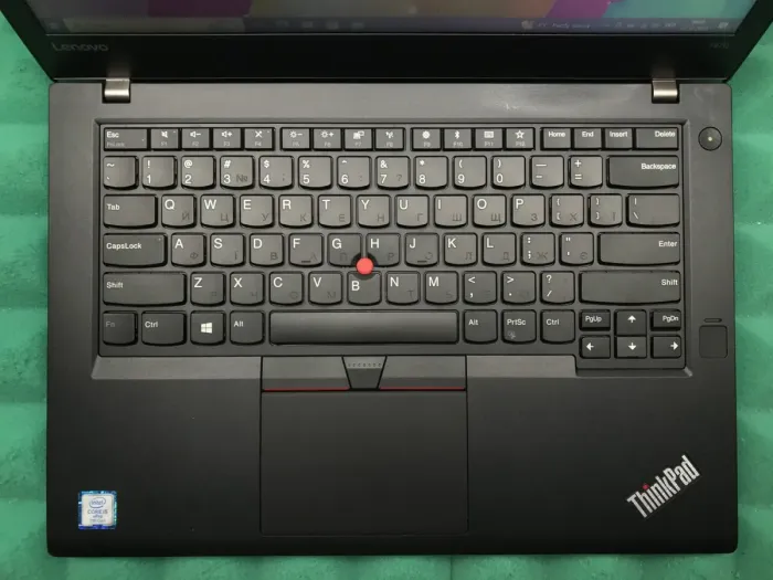 Ультрабук Б-клас Lenovo ThinkPad T470 / 14" (1366x768) TN / Intel Core i5-7300U (2 (4) ядра по 2.6 - 3.5 GHz) / 8 GB DDR4 / 240 GB SSD / Intel HD Graphics 520 / WebCam / Fingerprint / USB 3.1 / HDMI б/в - зображення 4