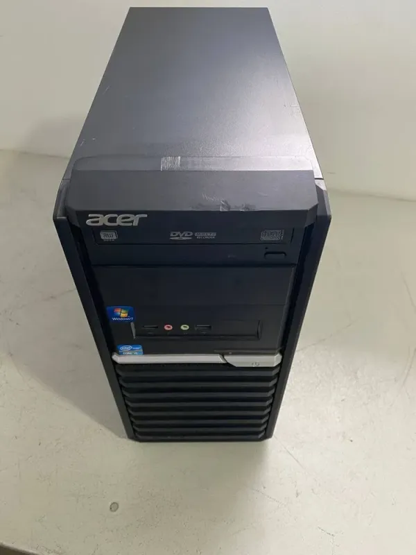 Комп'ютер Acer Veriton M290 Tower / Intel Core i5-2500 (4 ядра по 3,3 - 3,7 ГГц) / 8 ГБ DDR3 / 128 ГБ SSD + 250 ГБ HDD / nVidia GeForce GT 530, 2 ГБ GDDR3, 64-біт / DVD-ROM б/в - зображення 2