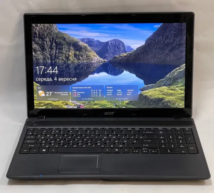 Ноутбук Б-клас Acer Aspire 5733 PEW71 / 15.6" (1366x768) TN / Intel Core i5-520M (2 (4) ядра по 2.4 - 2.93 GHz) / 6 GB DDR3 / 160 GB SSD / Intel HD Graphics / WebCam / Windows 10 Pro б/в - зображення 5