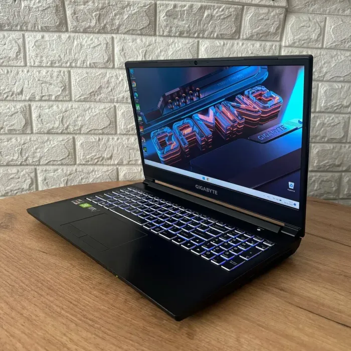 Ігровий ноутбук Б-клас Gigabyte A5 K1 / 15.6" (1920x1080) IPS / AMD Ryzen 5 5600H (6 (12) ядер 3.3 - 4.2 GHz) / 16 GB DDR4 / 512 GB SSD / nVidia GeForce RTX 3060, 6 GB GDDR6, 192-bit / WebCam б/в - зображення 5
