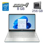 Ультрабук HP 15-dy2792wm / 15.6" (1366x768) TN / Intel Core i3-1115G4 (2 (4) ядра по 3.0 - 4.1 GHz) / 8 GB DDR4 / 256 GB SSD / Intel UHD Graphics for 11th Generation / WebCam б/в
