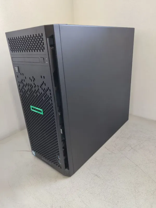 Сервер HP ProLiant ML110 G9 Tower / Intel Xeon E5-2683 v3 (14 (28) ядер по 2.0 - 3.0 GHz) / 64 GB DDR4 / NO HDD (SATA) 3.5"  б/в - зображення 3