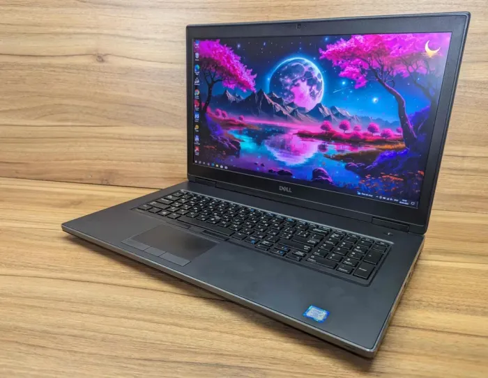 Мобільна робоча станція Dell Precision 7730 / 17.3" (1920x1080) IPS / Intel Core i7-8850H (6 (12) ядер по 2.6 - 4.3 GHz) / 32 GB DDR4 / 512 GB SSD / nVidia Quadro P3200, 6 GB GDDR5, 192-bit / WebCam / Windows 10 б/в - зображення 5
