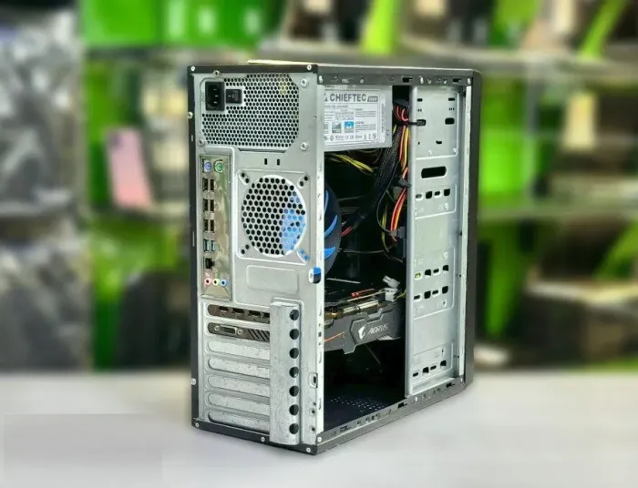 Ігровий ПК GameMax ET-211-2U3 Tower / Intel Xeon E5-2640v3 (8 (16) ядер по 2.6 - 3.4 GHz) / 16 GB DDR3 / 512 GB SSD / Radeon RX 580, 8 GB GDDR6, 256-bit / Win 10 б/в - зображення 3