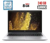 Ноутбук Б-клас HP EliteBook 840 G6 / 14" (1920x1080) IPS / Intel Core i5-8365U (4 (8) ядра по 1.6 - 4.1 GHz) / 8 GB DDR4 / 240 GB SSD M.2 / Intel UHD Graphics 620 / WebCam / Fingerprint б/в